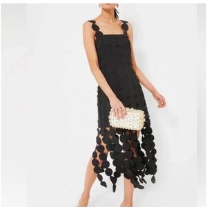 Tuckernuck Black Multi Circle Mercedes Maxi Dress